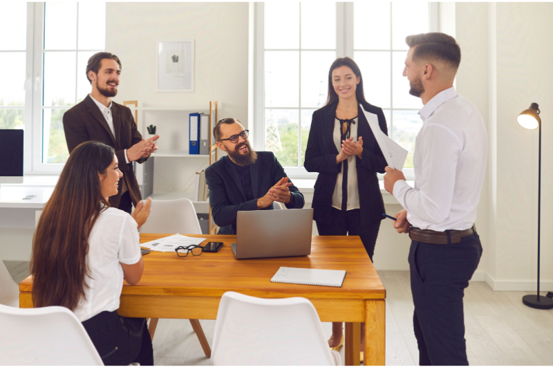 Appreciation for colleagues and coworkers