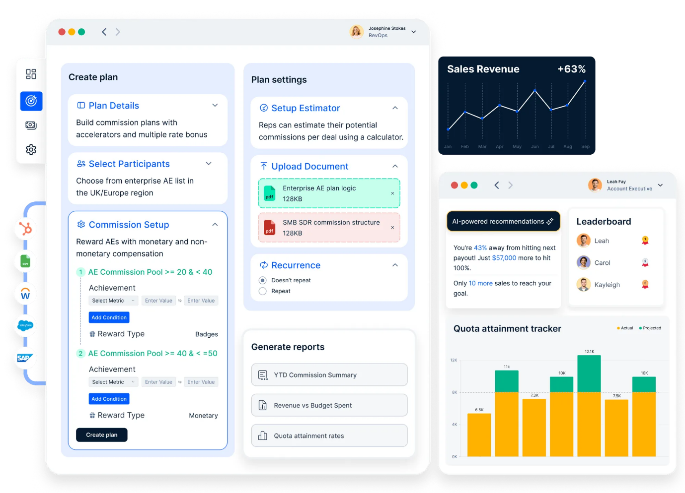 Compass dashboard